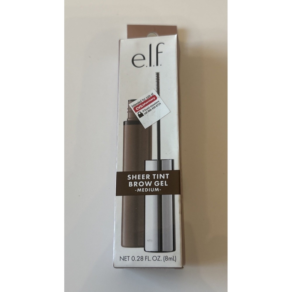 e.l.f. Beautifully Bare Sheer Tint Brow Gel Medium 93005 Discontinued VHTF